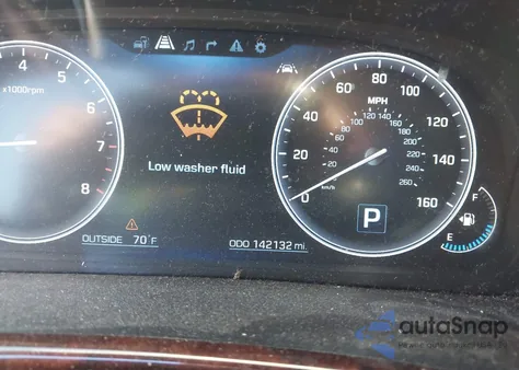 2016 Hyundai Equus Ultimate из США, поврежденный, VIN KMHGH4JH8GU106102